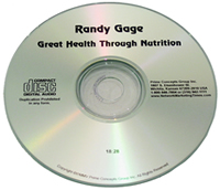 Great Health Through Nutrition audio mlm training
