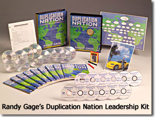 Randy Gage's Duplication Nation DVD Leadership Kit