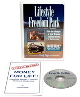 Lifestyle Freedom Pack with Escape the Rat Race and Money for Life by Randy Gage