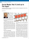 Social Media: Has it Lived up to The Hype?