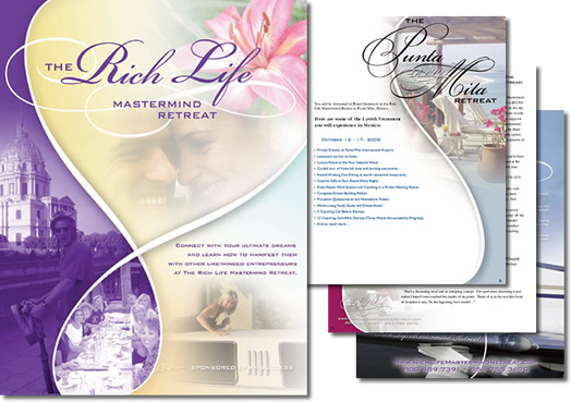 The Rich Life Mastermind Retreat Brochure 