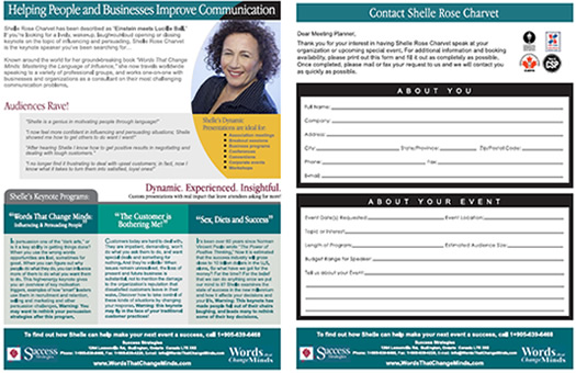 Shelle Rose Charvet's Speaker Packet