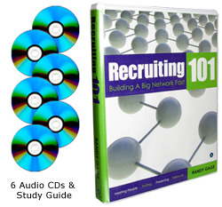 Recruiting 101, Building a Big MLM network fast by Randy Gage