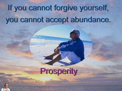 Screenshot of Randy Gage's Prosperity Vision Board