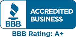 BBB accredited business logo BBB A rating