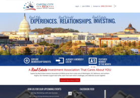 Capital City REIA (Real Estate Investment Association) Website