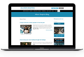 Allison Shapira Website